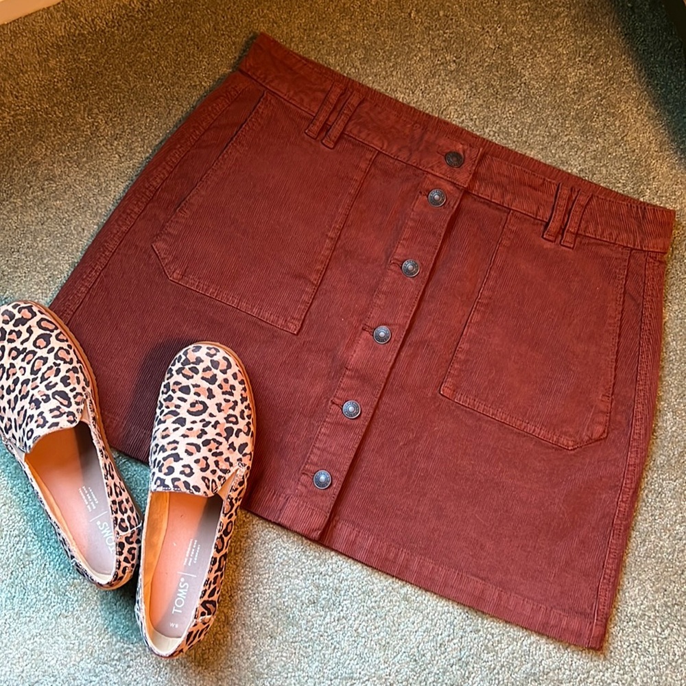 American Eagle Corduroy Skirt